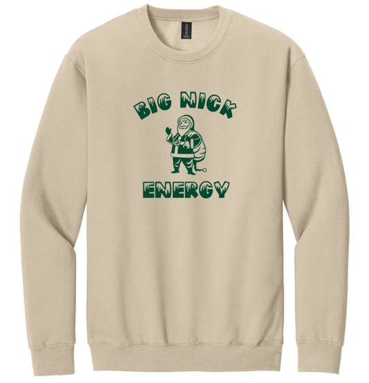 SoftStyle "Big Nick Energy" Crewneck Sweatshirt