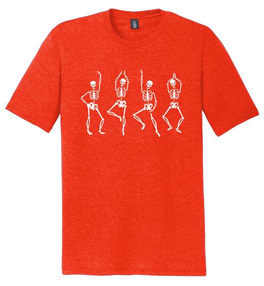 Dancing Skeletons Tri-Blend Ultra Soft Tee