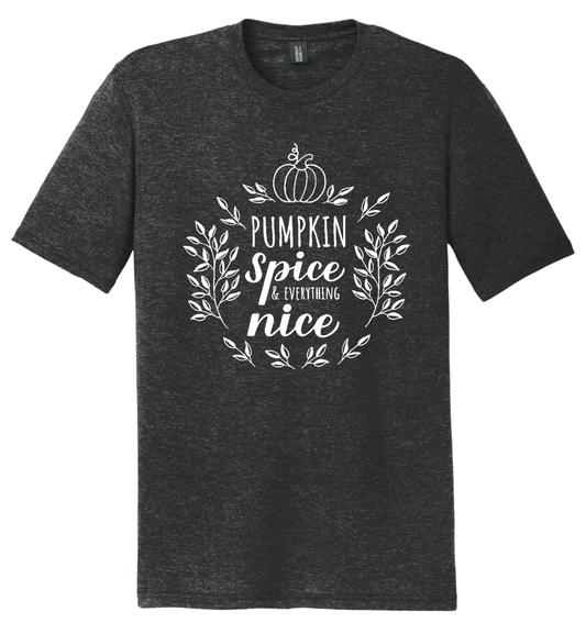 Pumpkin Spice Tri-Blend Ultra Soft Tee