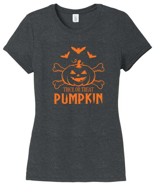 Pumpkin Ladies Tri-Blend Ultra Soft Tee