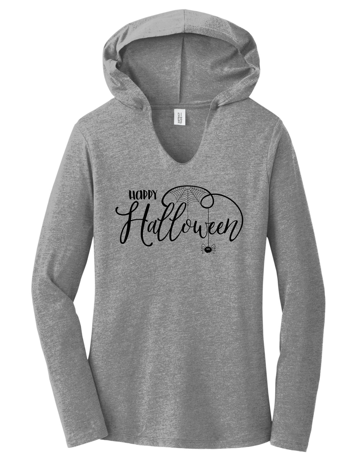 Happy Halloween Ladies Ultra Soft Tri-Blend Hoodie