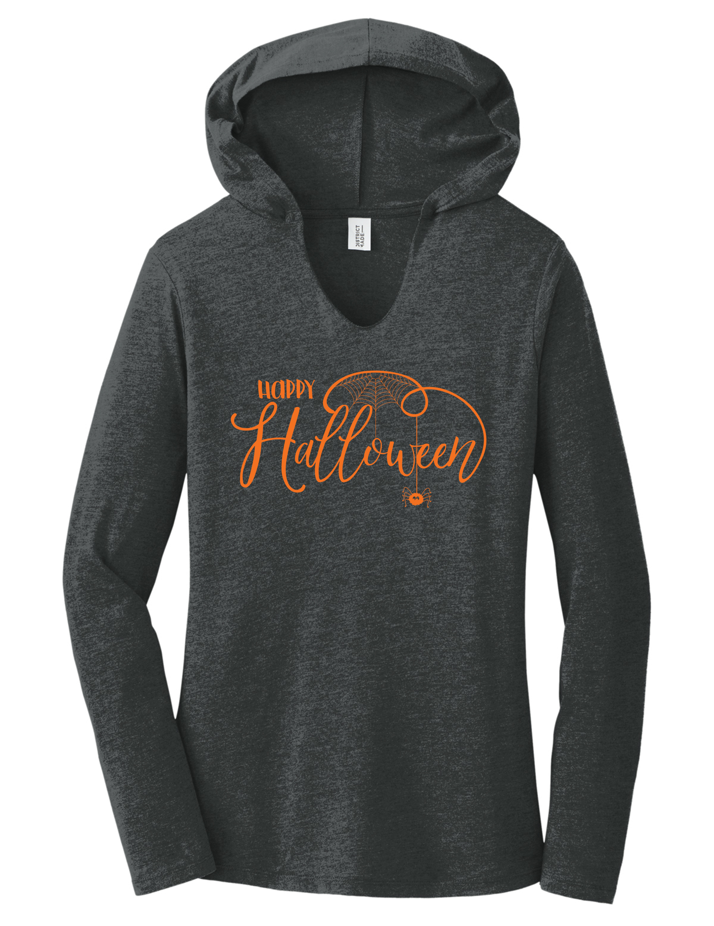 Happy Halloween Ladies Ultra Soft Tri-Blend Hoodie