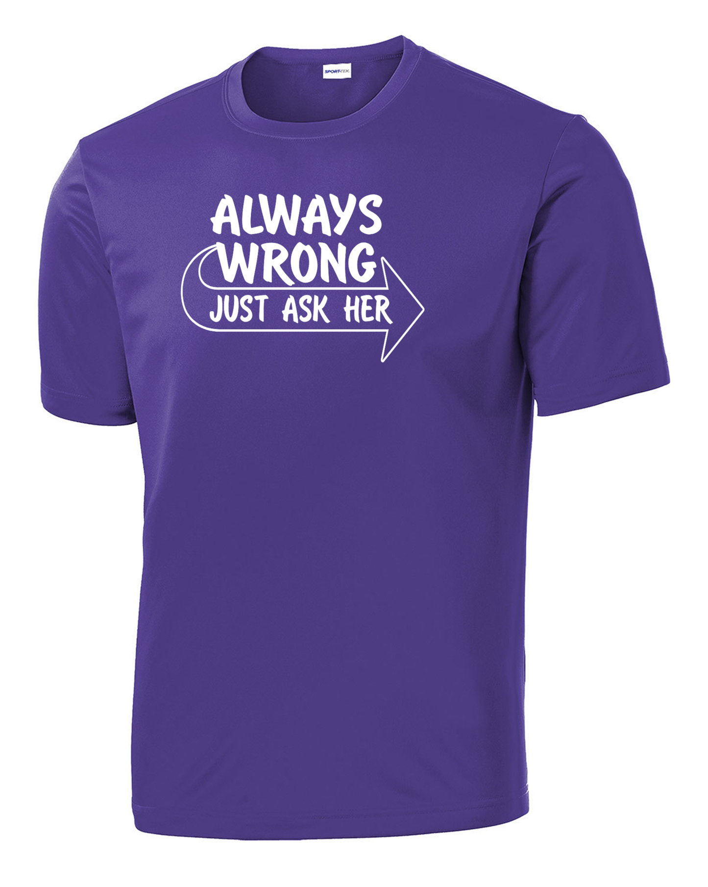 Always Wrong Performance Tee