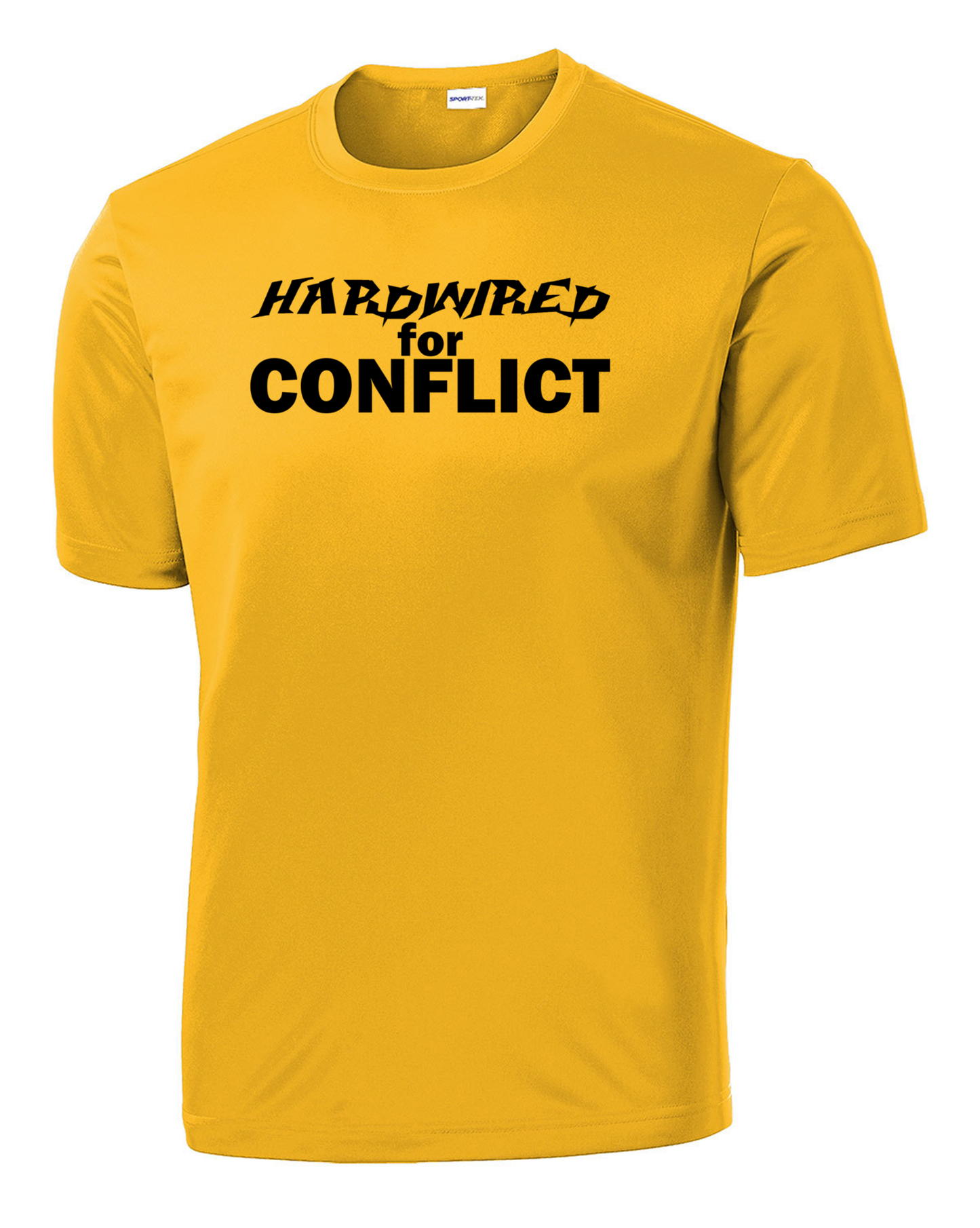 Hardwired for Conflict Performance Tee