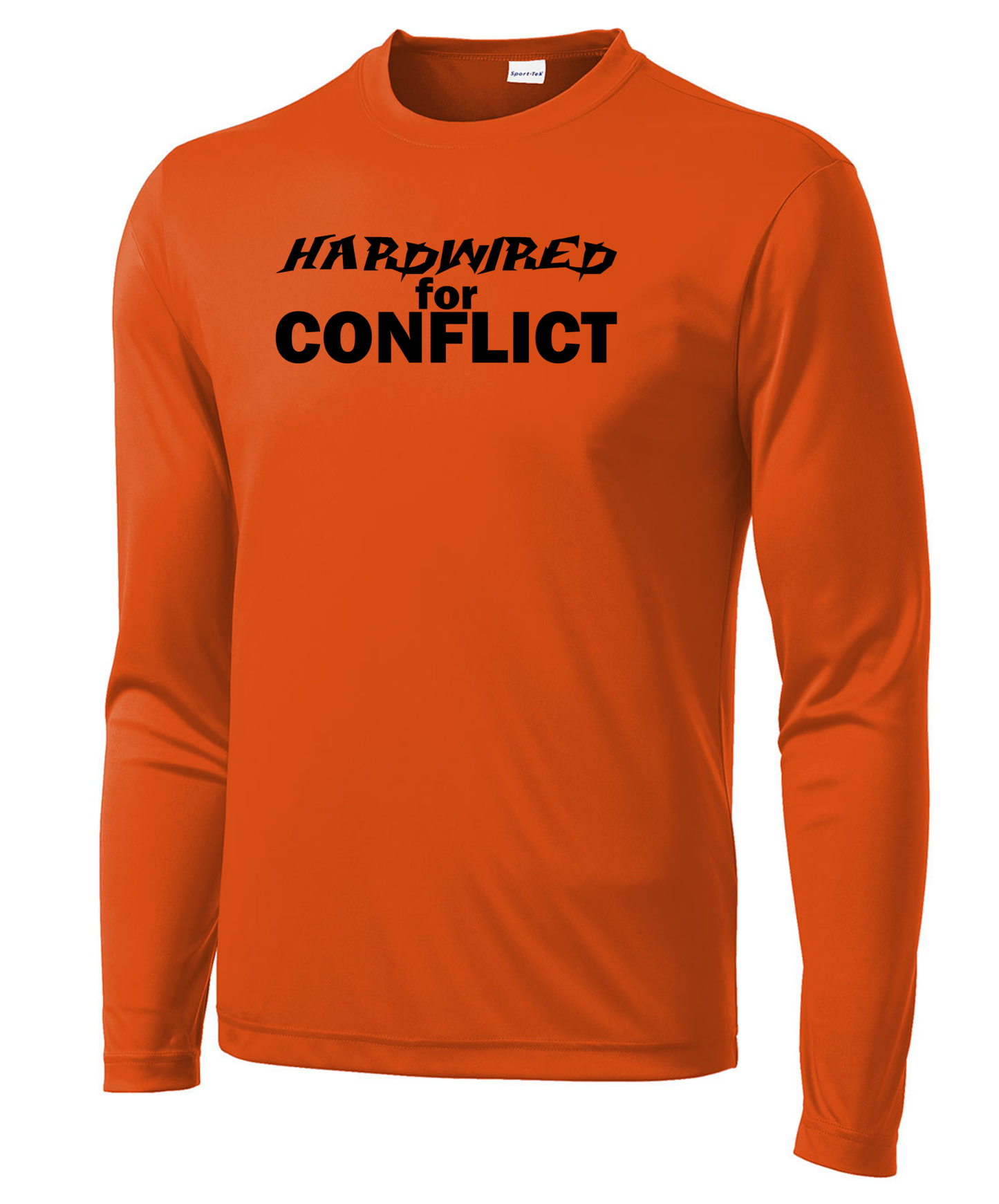 Hardwired for Conflict Long Sleeve Performance Tee