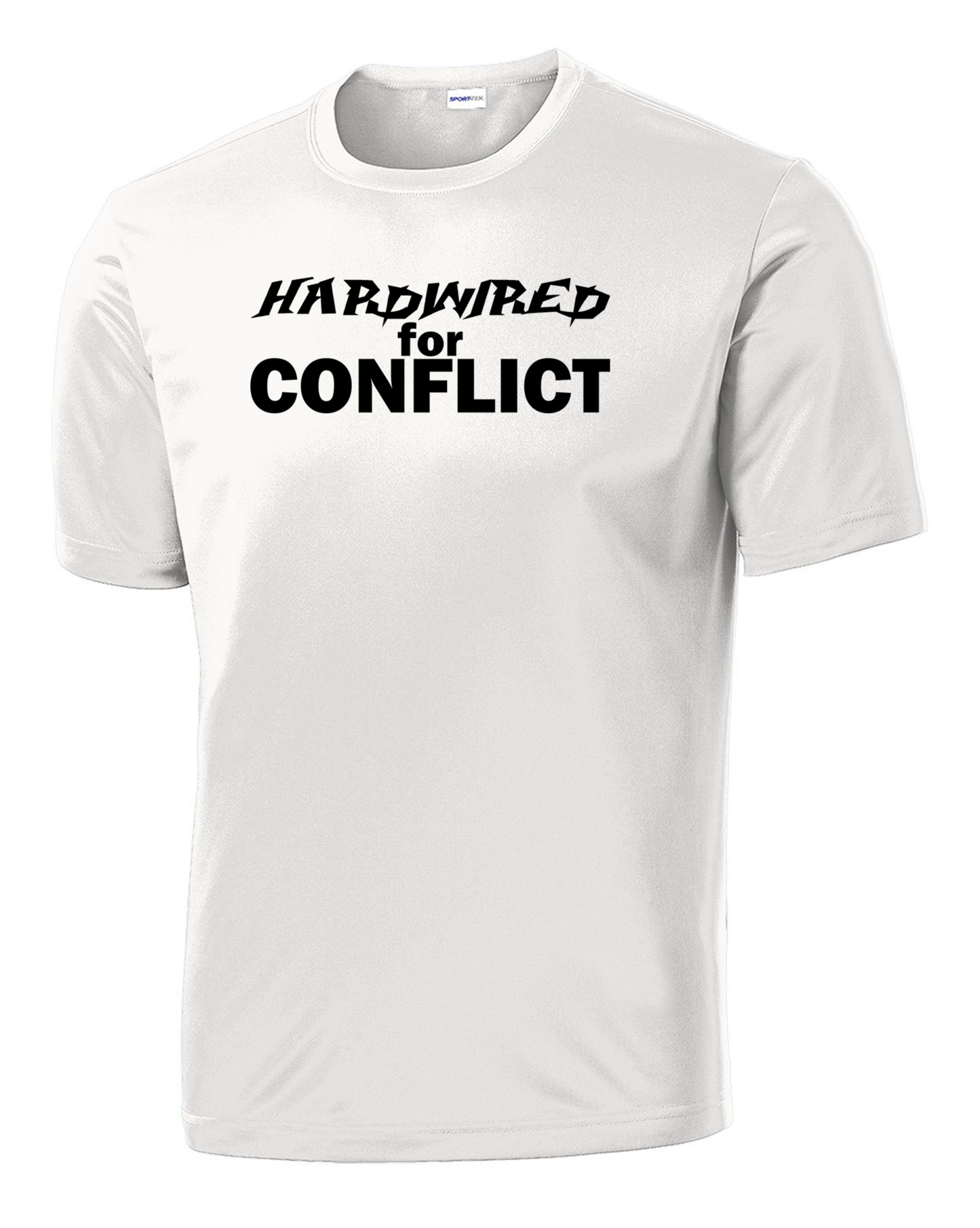 Hardwired for Conflict Performance Tee