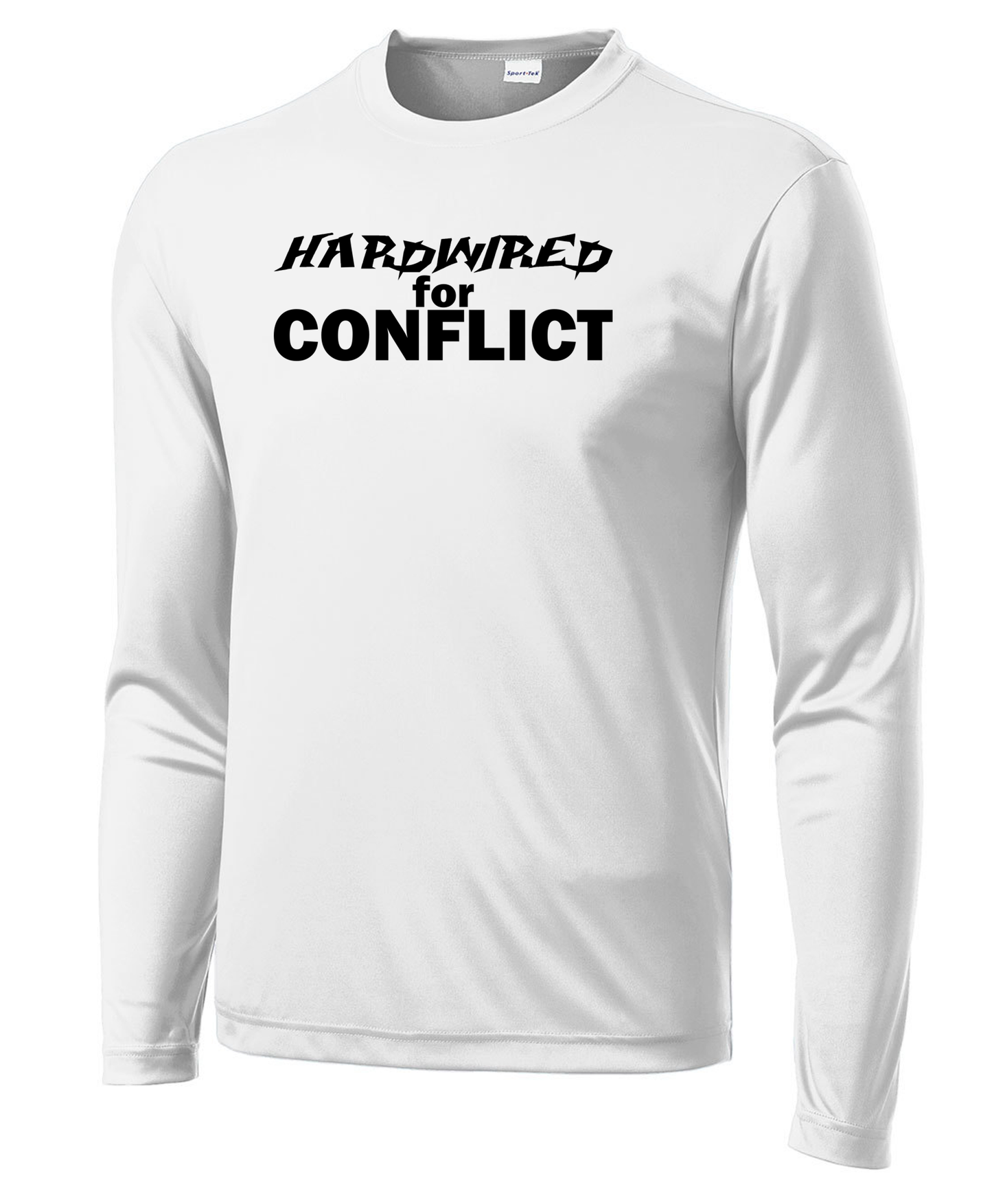 Hardwired for Conflict Long Sleeve Performance Tee