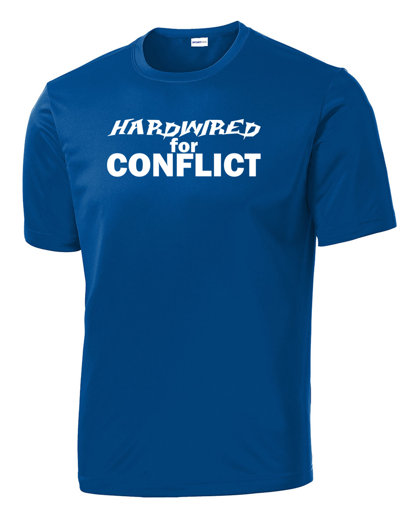 Hardwired for Conflict Performance Tee