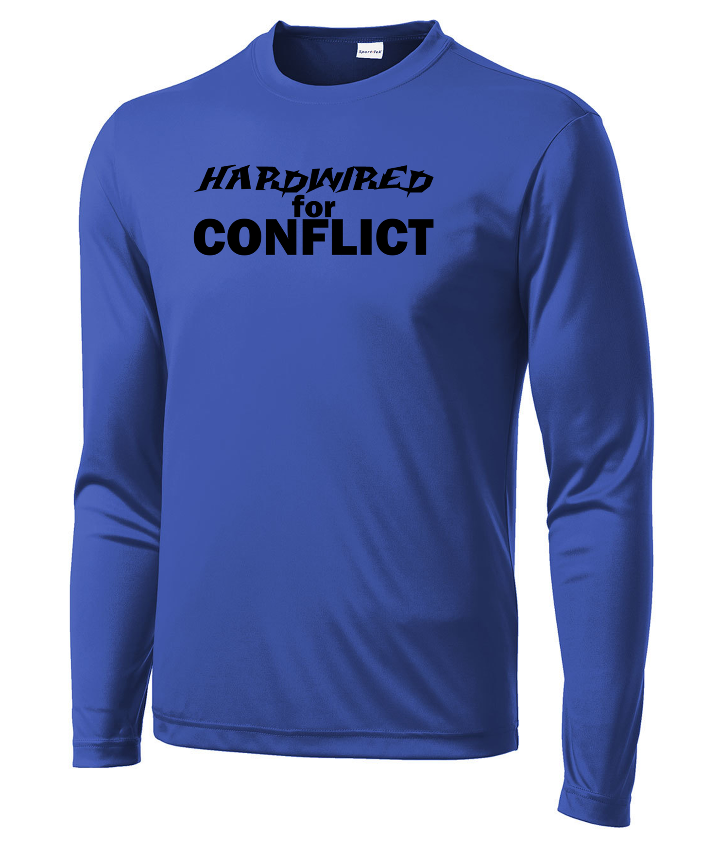 Hardwired for Conflict Long Sleeve Performance Tee