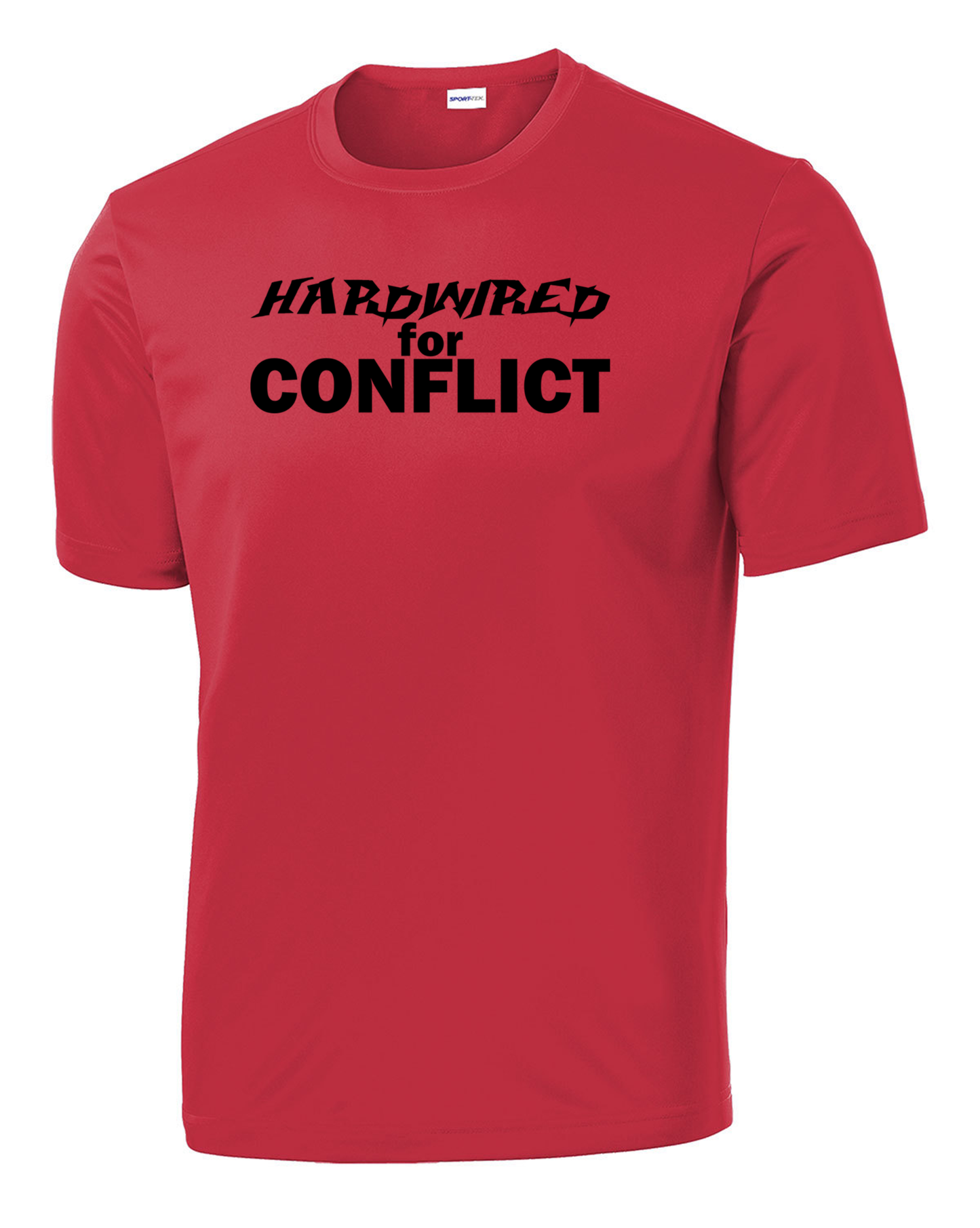 Hardwired for Conflict Performance Tee