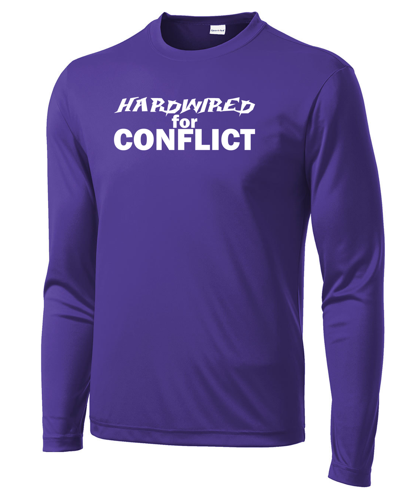 Hardwired for Conflict Long Sleeve Performance Tee