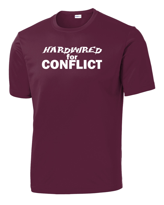 Hardwired for Conflict Performance Tee