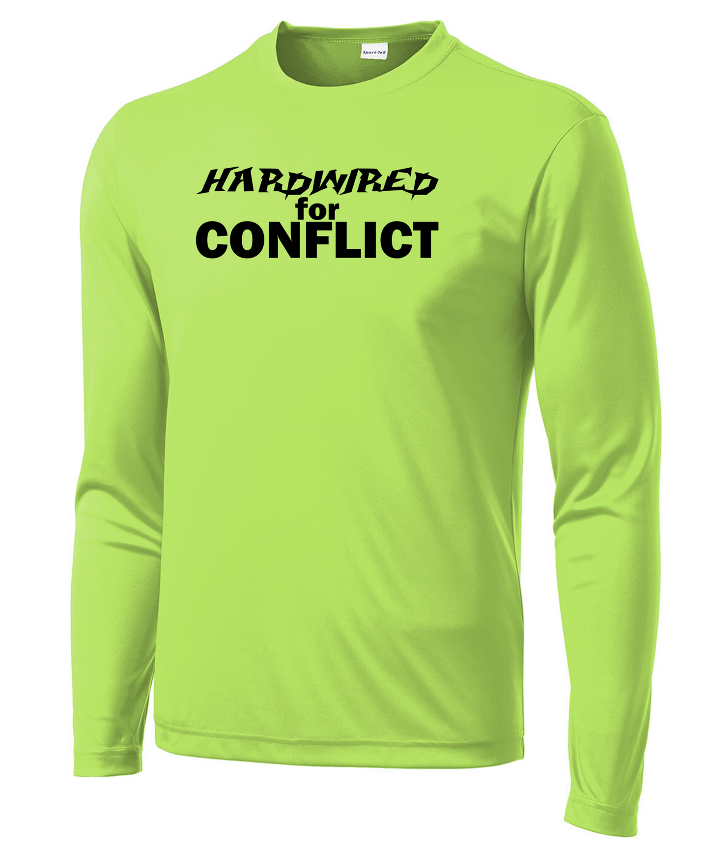 Hardwired for Conflict Long Sleeve Performance Tee