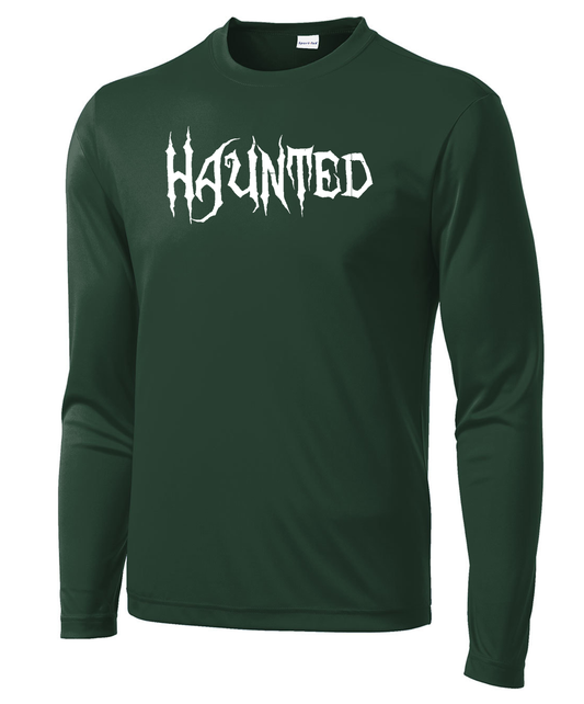 Haunted Long Sleeve Performance Tee