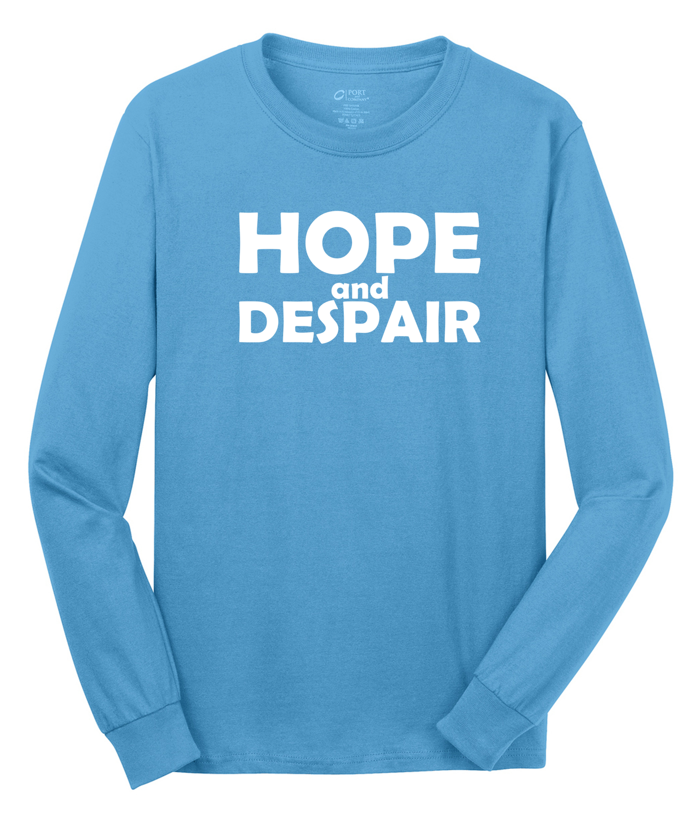 Hope & Despair Long Sleeve Cotton Tee