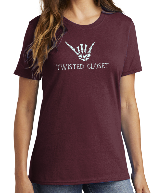 Ladies - Twisted Closet Cotton Tee