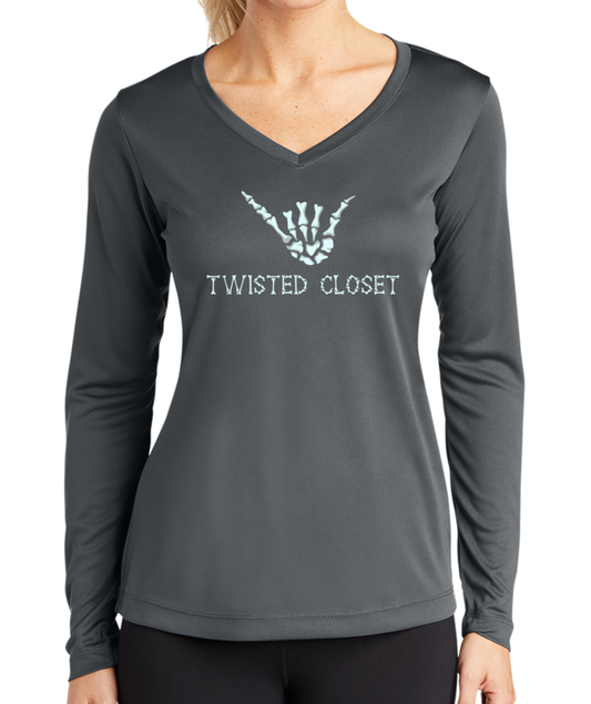 Ladies - Twisted Closet Long Sleeve Performance Tee