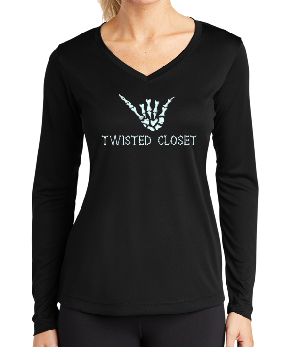 Ladies - Twisted Closet Long Sleeve Performance Tee