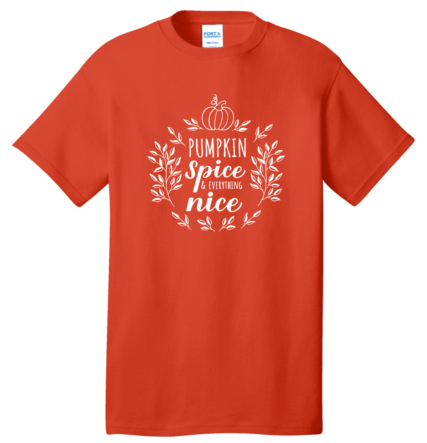 Pumpkin Spice Cotton Tee