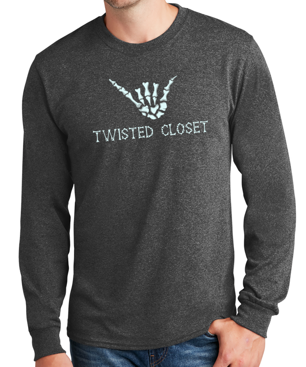 Twisted Closet Long Sleeve Cotton Tee