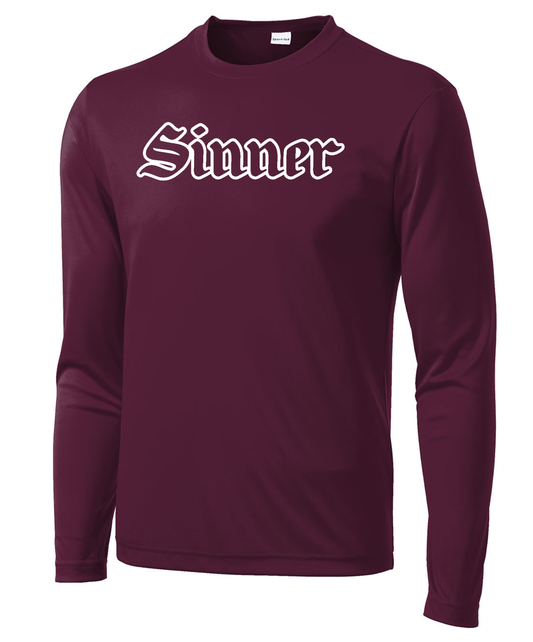 Sinner Long Sleeve Performance Tee