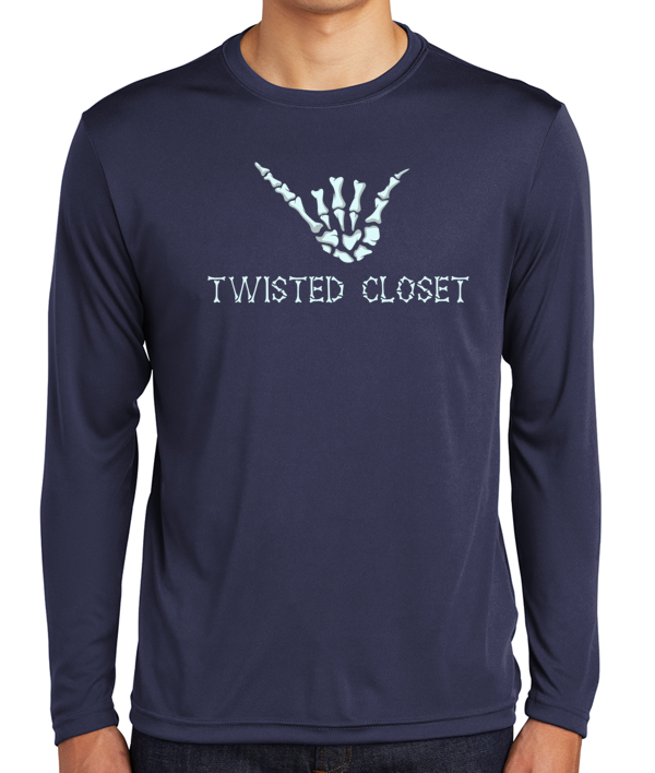 Twisted Closet Long Sleeve Performance Tee