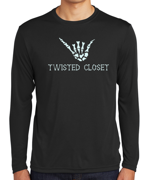 Twisted Closet Long Sleeve Performance Tee