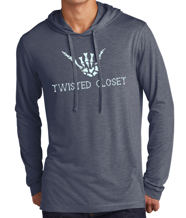 Twisted Closet Lightweight Tri-Blend Hoodie