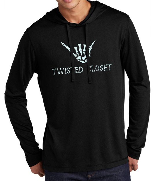 Twisted Closet Lightweight Tri-Blend Hoodie