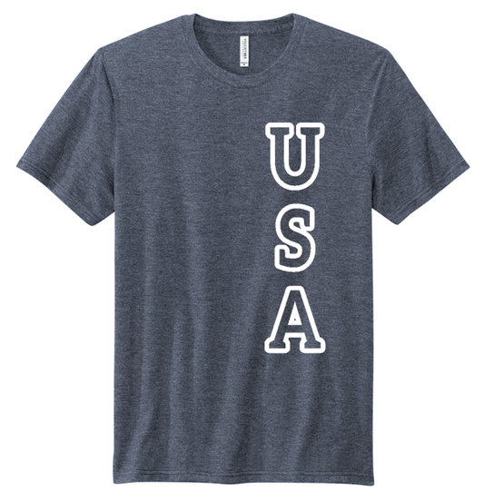 Made in the USA "Vertical USA" Tee