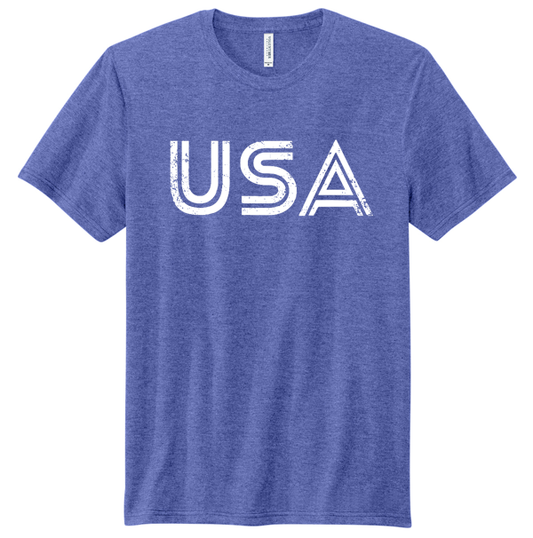 Made in the USA "Distressed USA" Tee