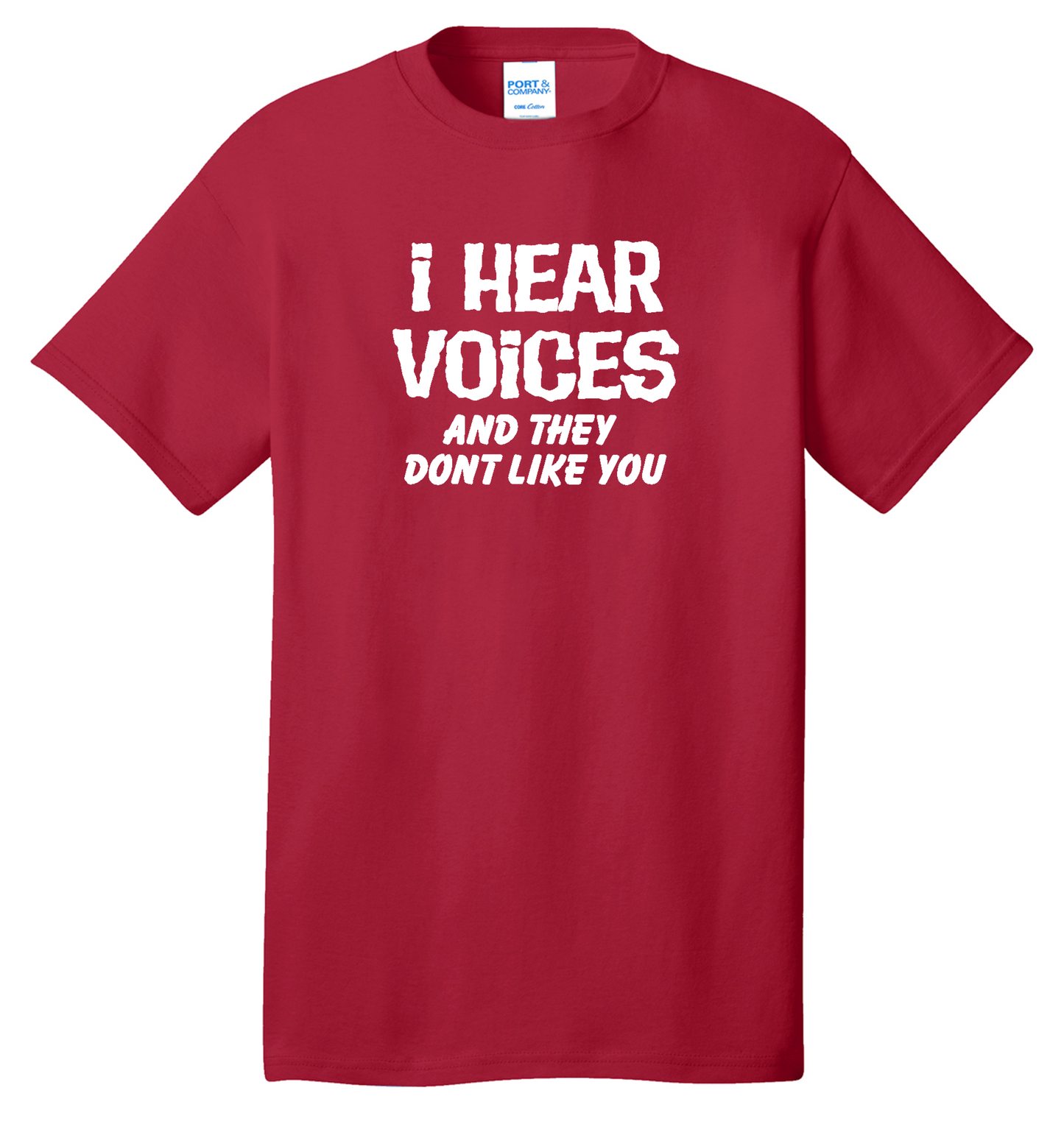 I Hear Voices Cotton Tee