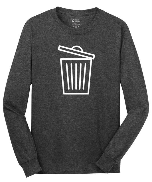 White Trash Long Sleeve Cotton Tee